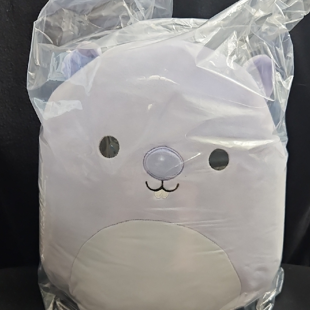 NWT Squishmallows Lavender Javari the Groundhog Plush